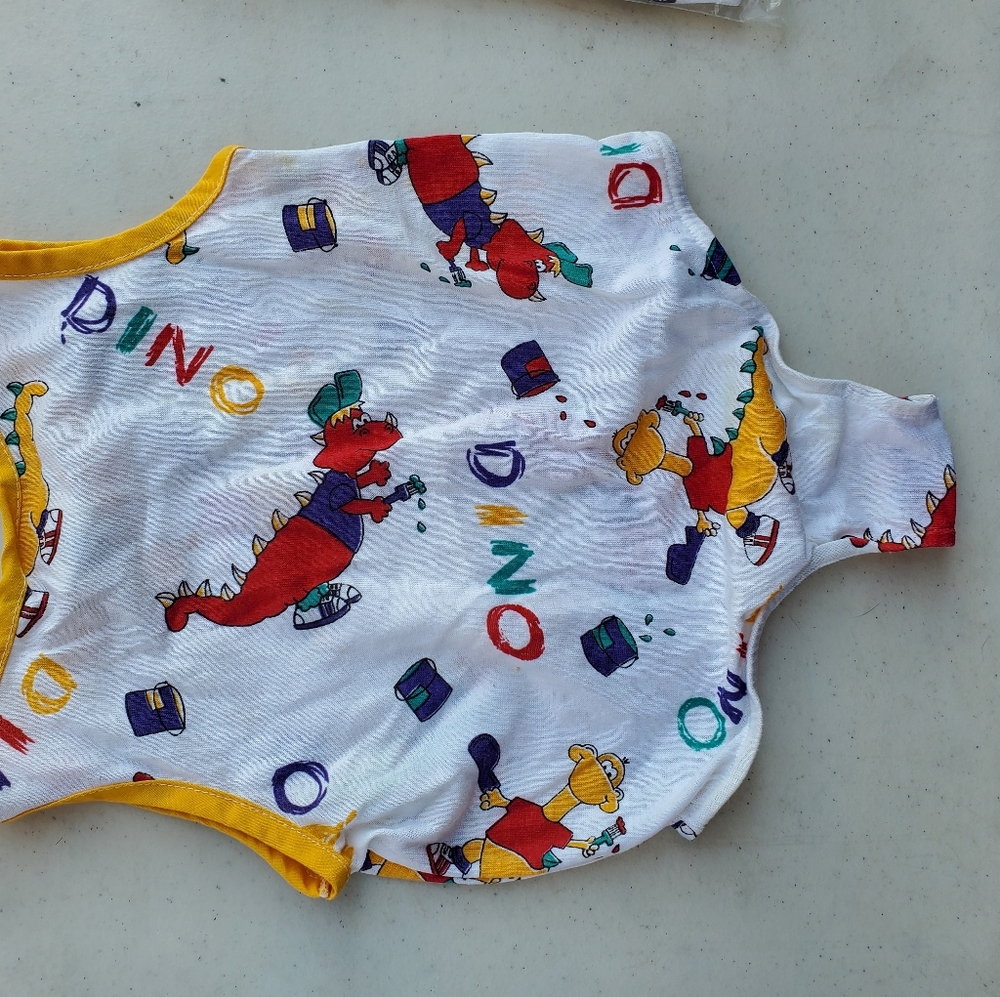 Dino romper, snaps, toddler Undercover Wear New - Picture 4 of 9